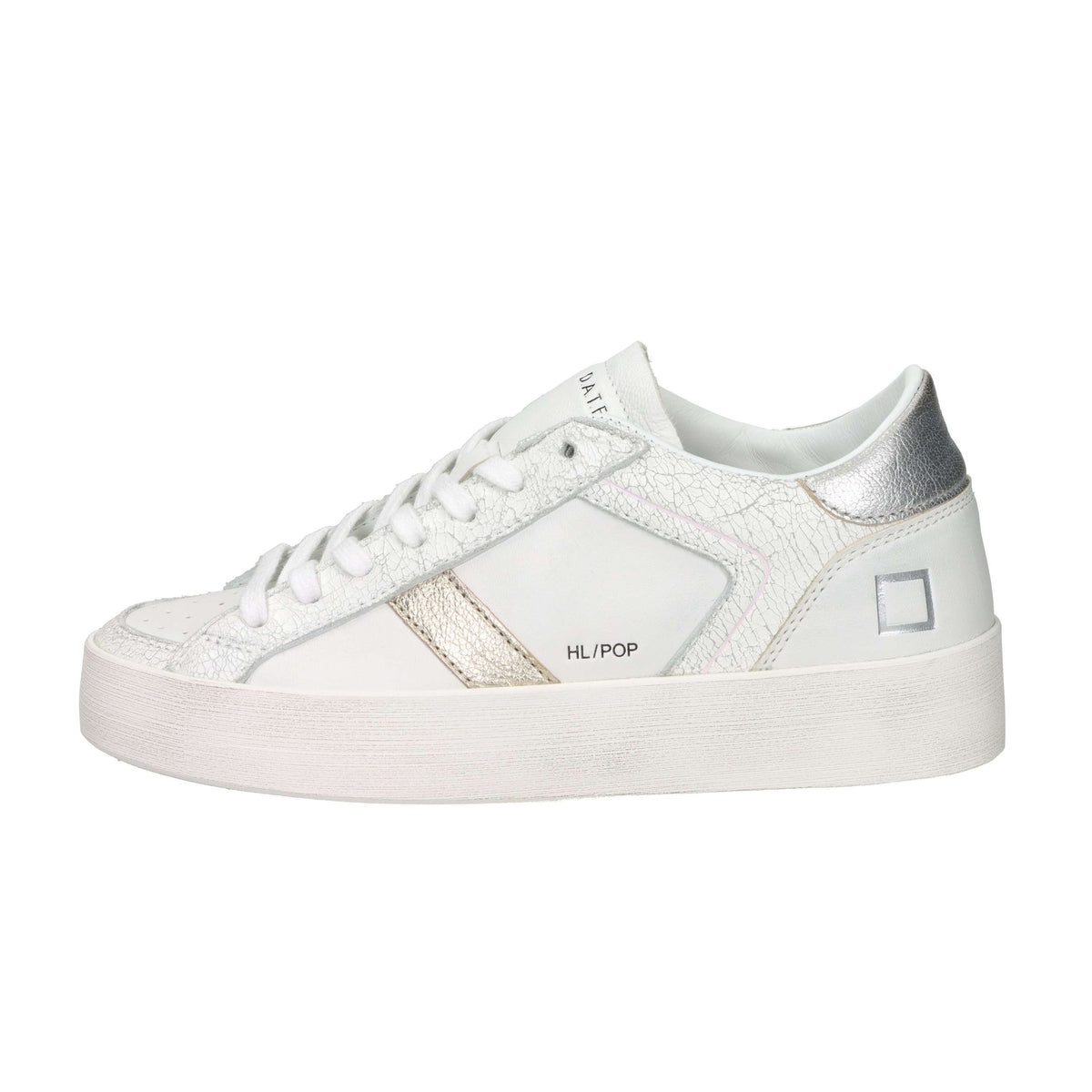 D.A.T.E. Donna Sneakers W431-HF-PO-TL Bianco