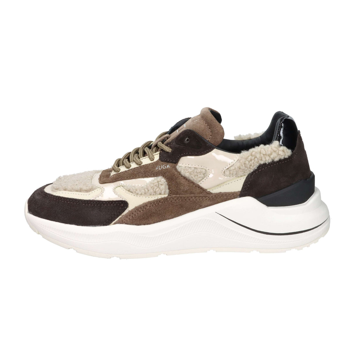 D.A.T.E. Donna Sneakers W431-FG-NT-CH Marrone