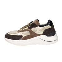 D.A.T.E. Donna Sneakers W431-FG-NT-CH Marrone