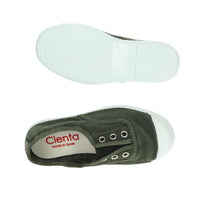Cienta Bambini e ragazzi Slip on 70777 Verdone