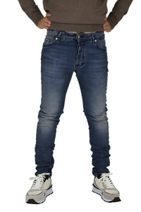 Costume National Uomo Pantalone NMF40003JE Blu