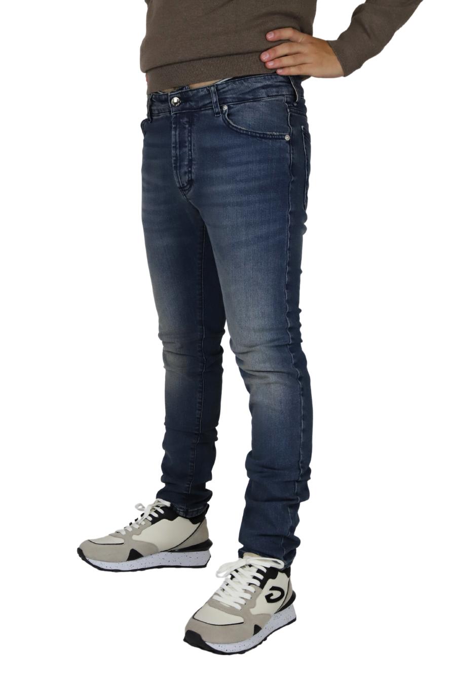 Costume National Uomo Pantalone NMF40003JE Blu
