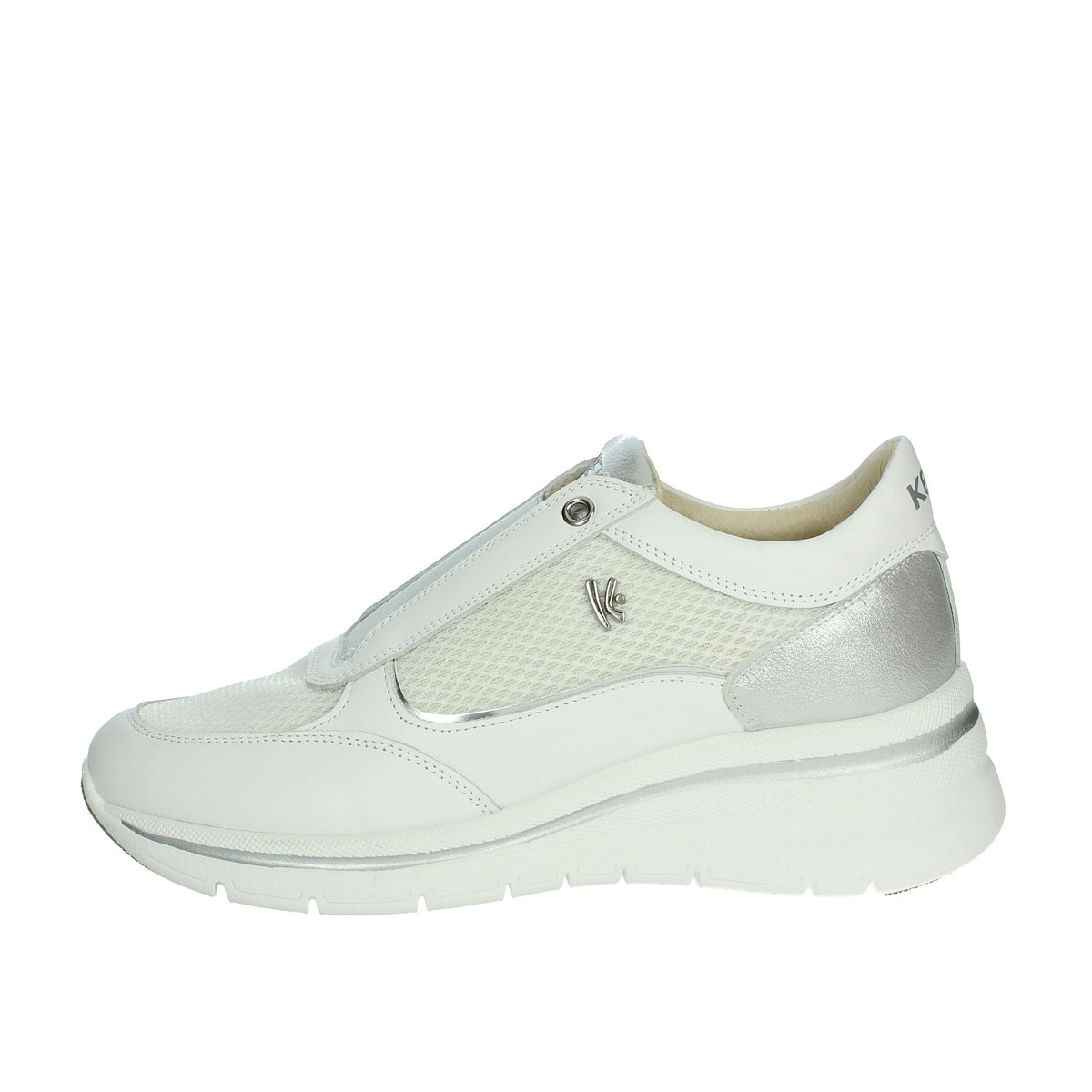 Keys Donna Slip on K-10601 Bianco/Argento