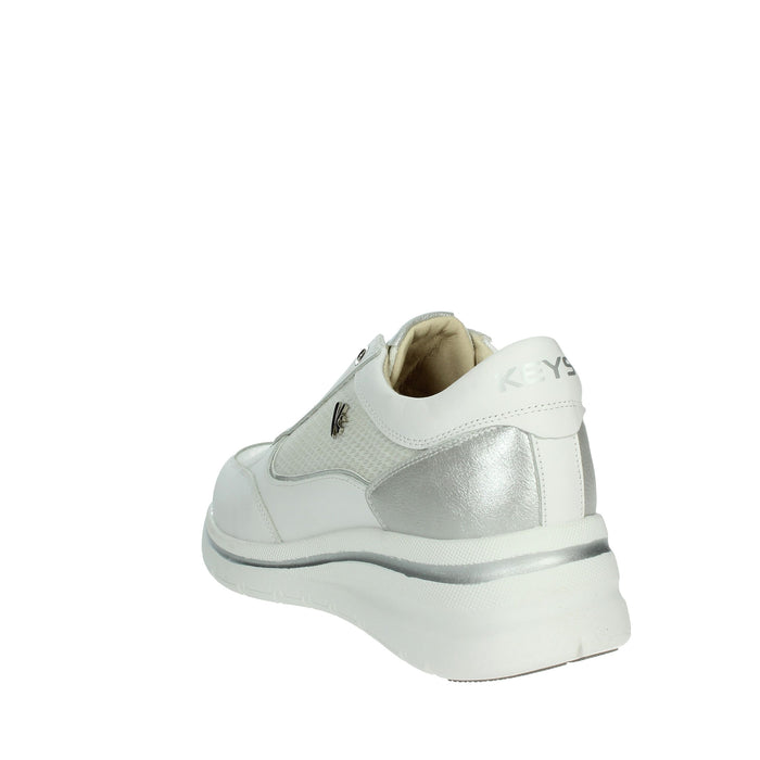 Keys Donna Slip on K-10601 Bianco/Argento