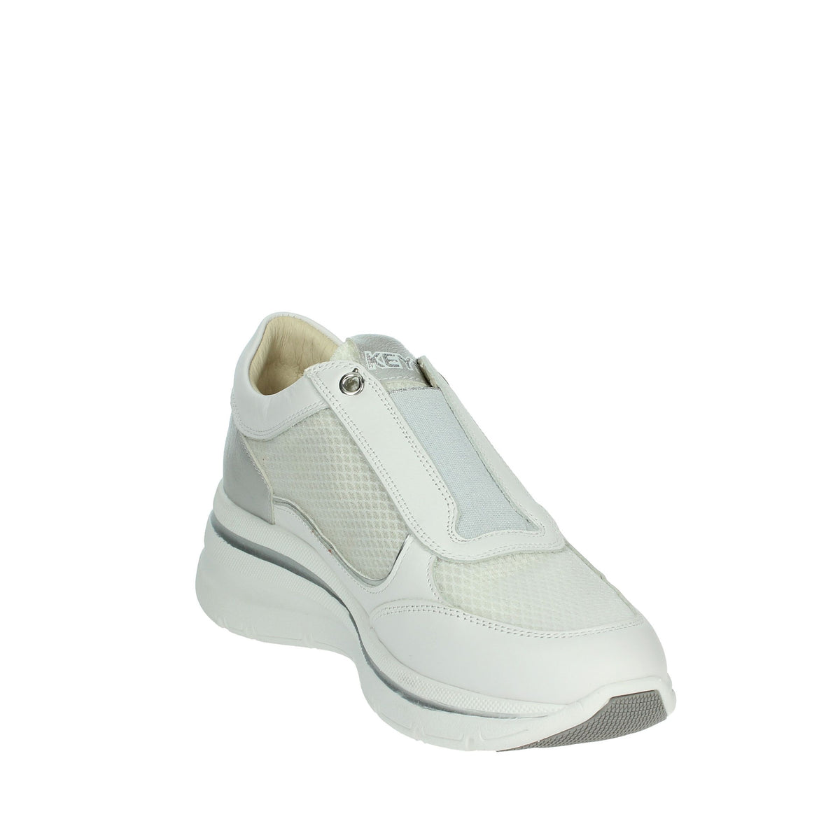 Keys Donna Slip on K-10601 Bianco/Argento