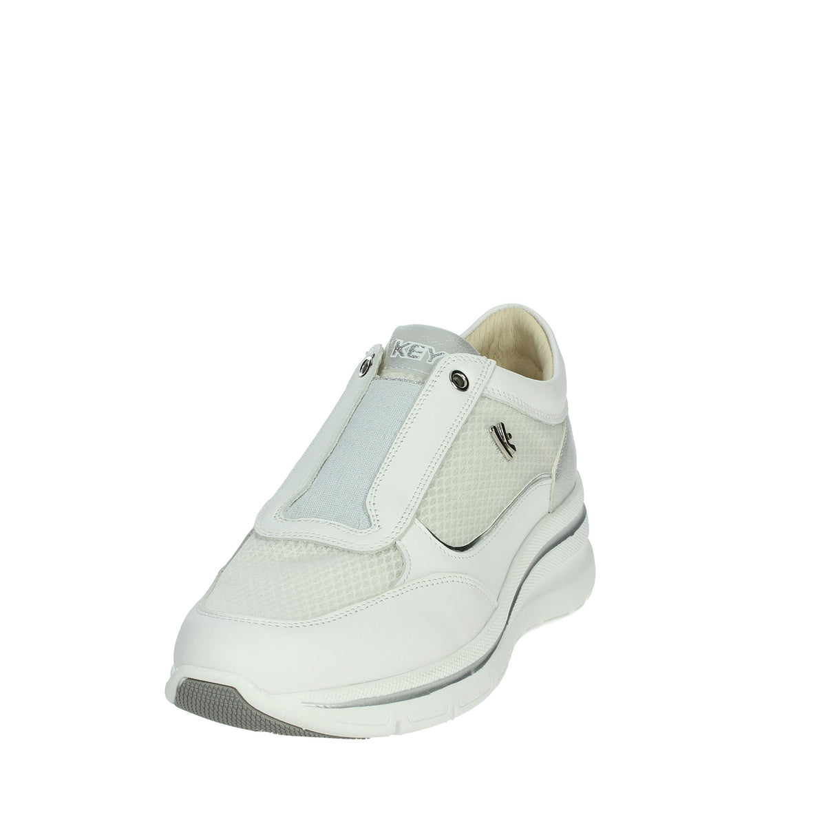 Keys Donna Slip on K-10601 Bianco/Argento