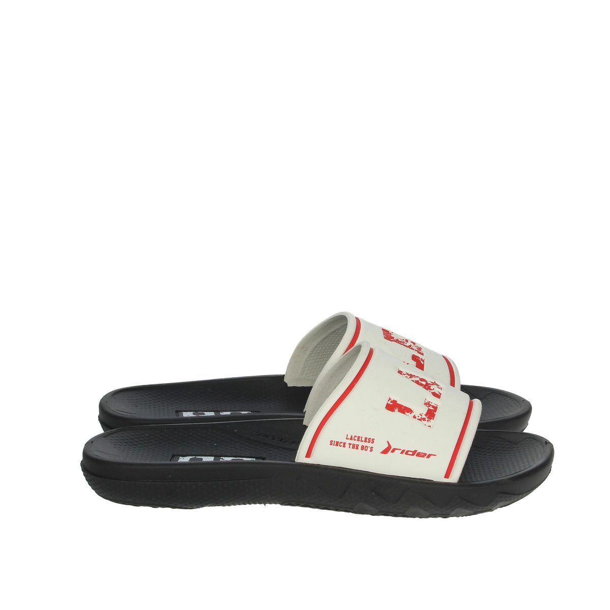 Rider Bambini e ragazzi Ciabatta bassa 82738 Bianco/Rosso