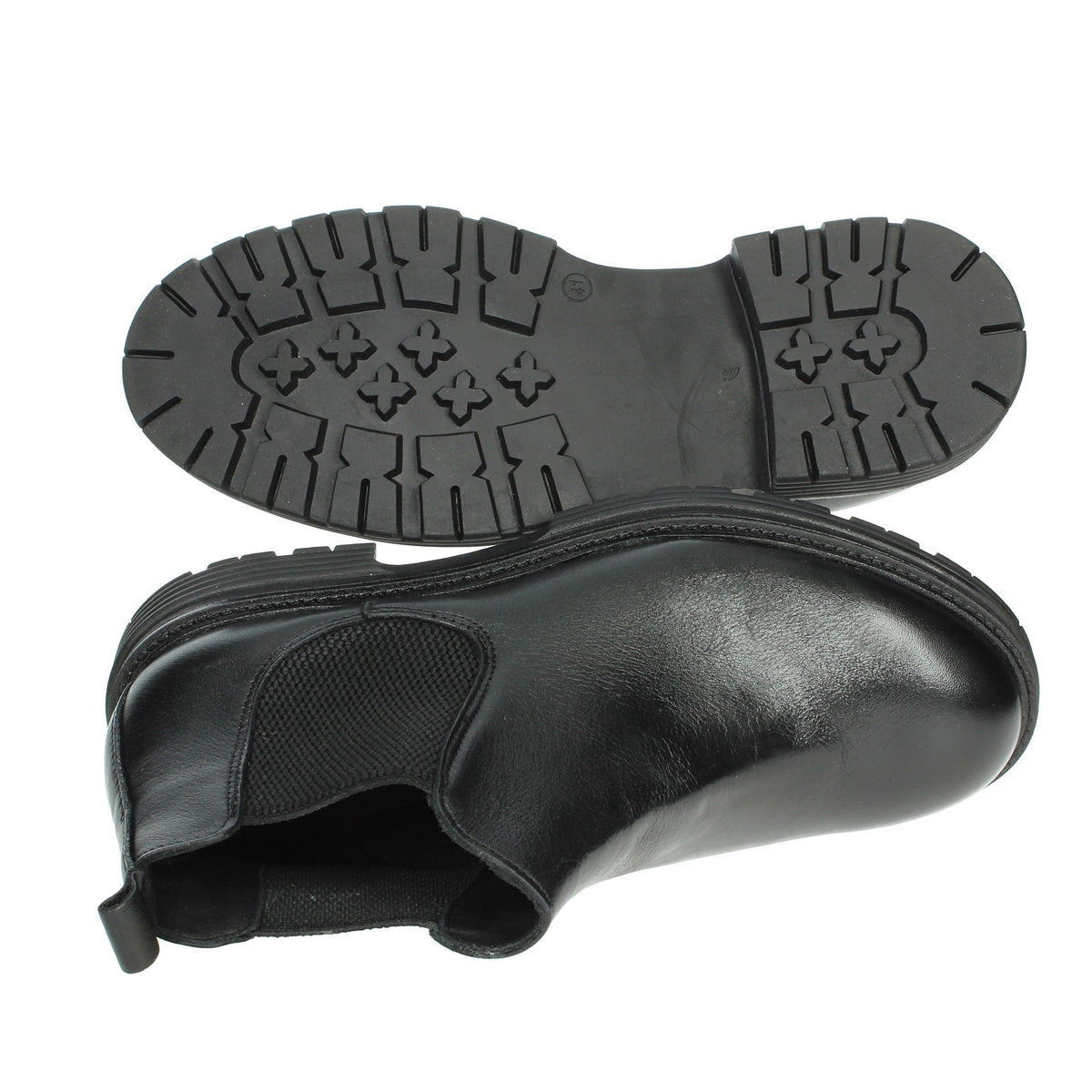 Hermann Scott Uomo Mezzo stivaletto B105G Nero