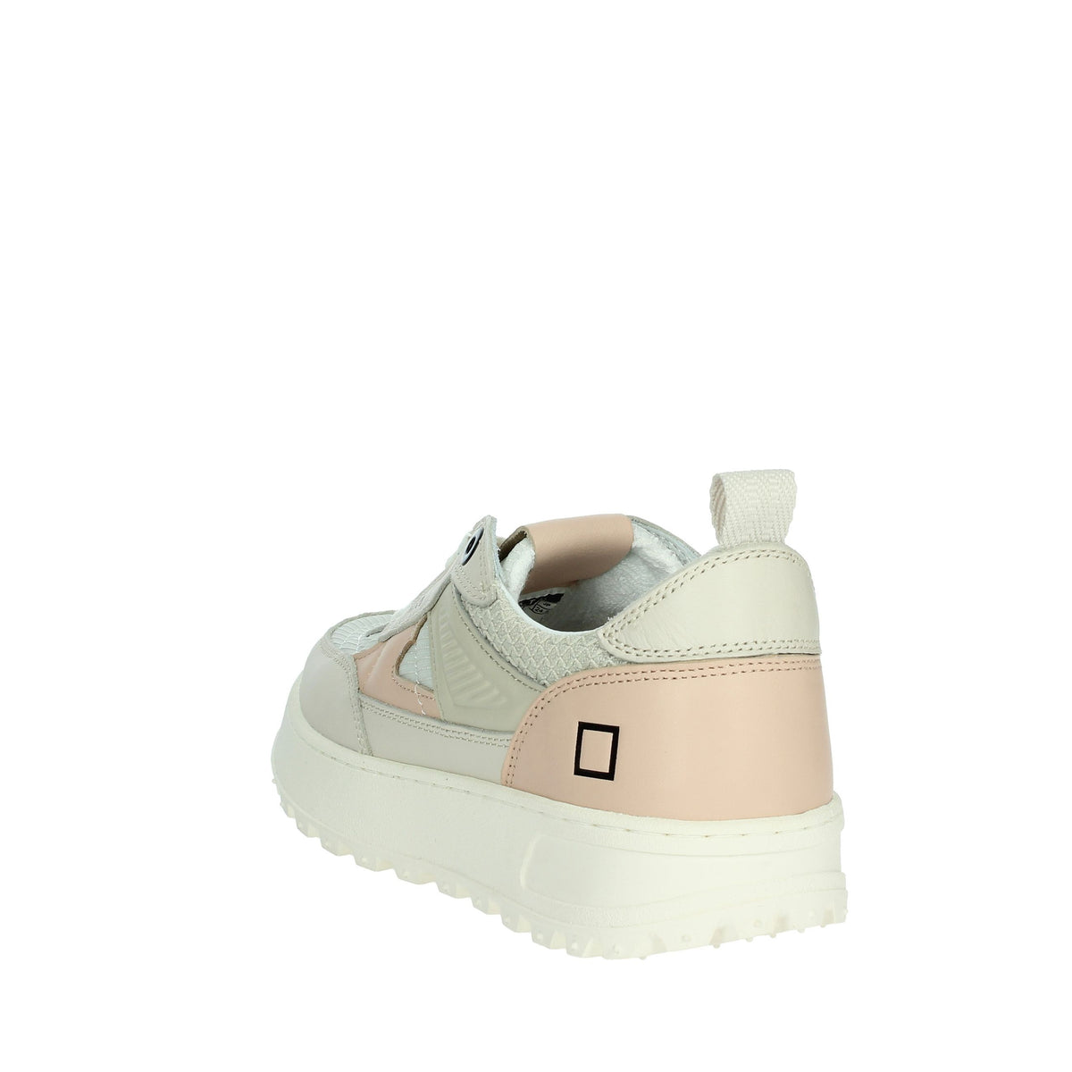 D.A.T.E. Donna Sneakers W401-K2-HD-PK Beige/Rosa