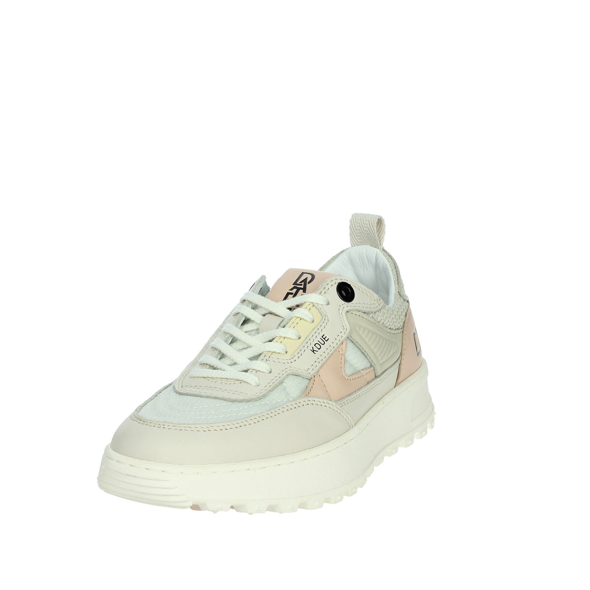 D.A.T.E. Donna Sneakers W401-K2-HD-PK Beige/Rosa