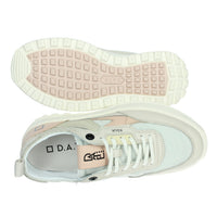 D.A.T.E. Donna Sneakers W401-K2-HD-PK Beige/Rosa