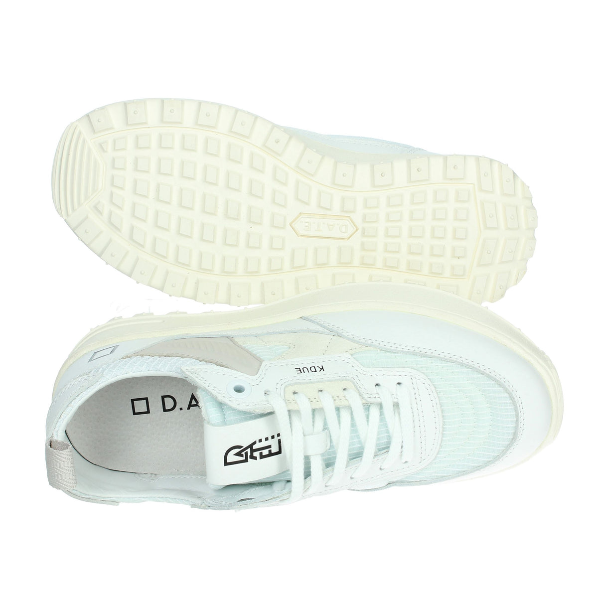 D.A.T.E. Donna Sneakers W401-K2-HD-IP Bianco