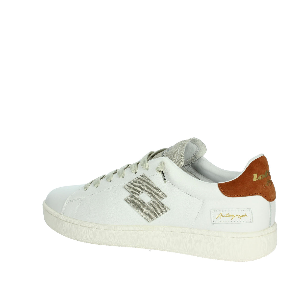 Lotto Leggenda Uomo Sneakers 221106 Bianco/Cuoio