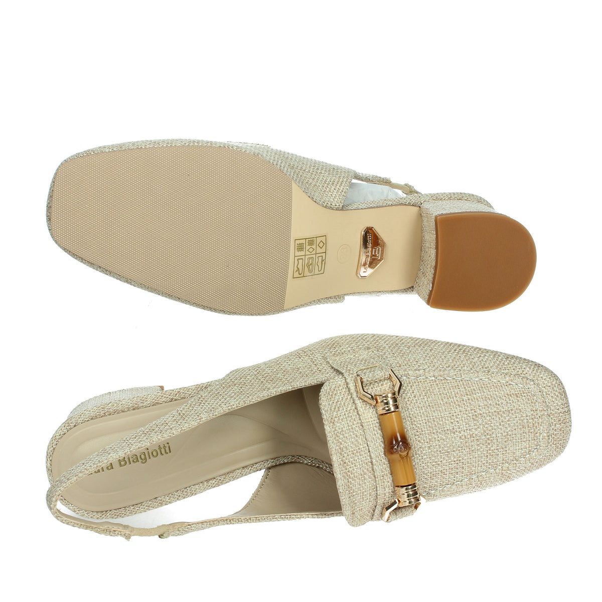 Laura Biagiotti Donna Slingback 8960 Beige
