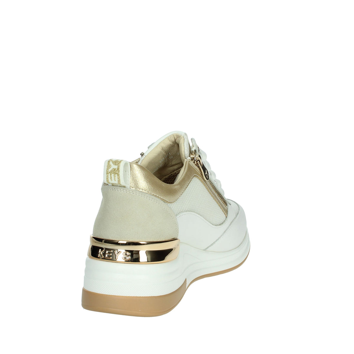 Keys Donna Sneakers K-10510 Bianco/Oro