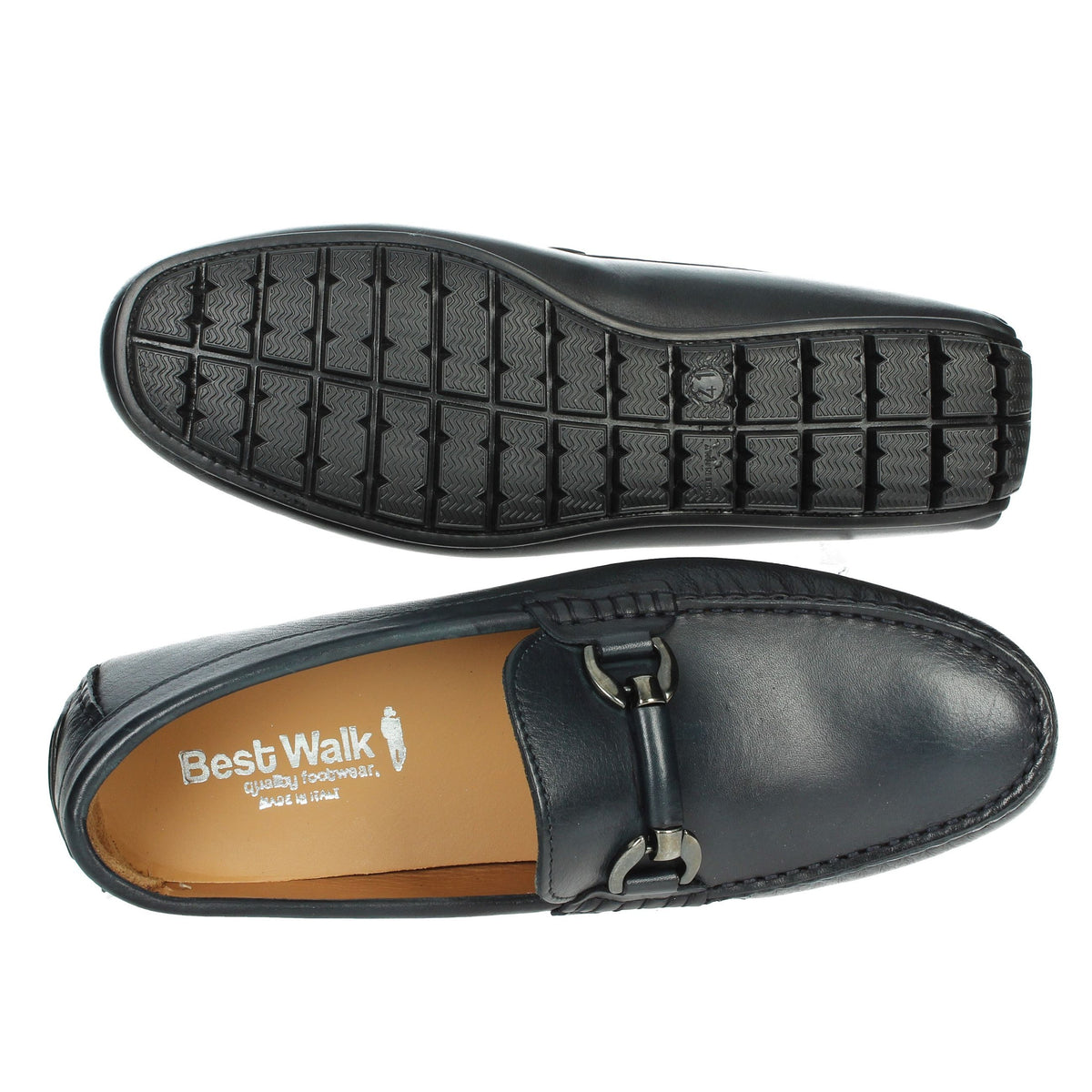 Best Walk Uomo Mocassino 1050 Blu