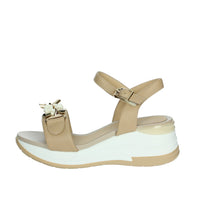 Keys Donna Sandalo con zeppa K-11090 Beige