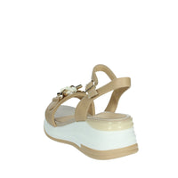 Keys Donna Sandalo con zeppa K-11090 Beige