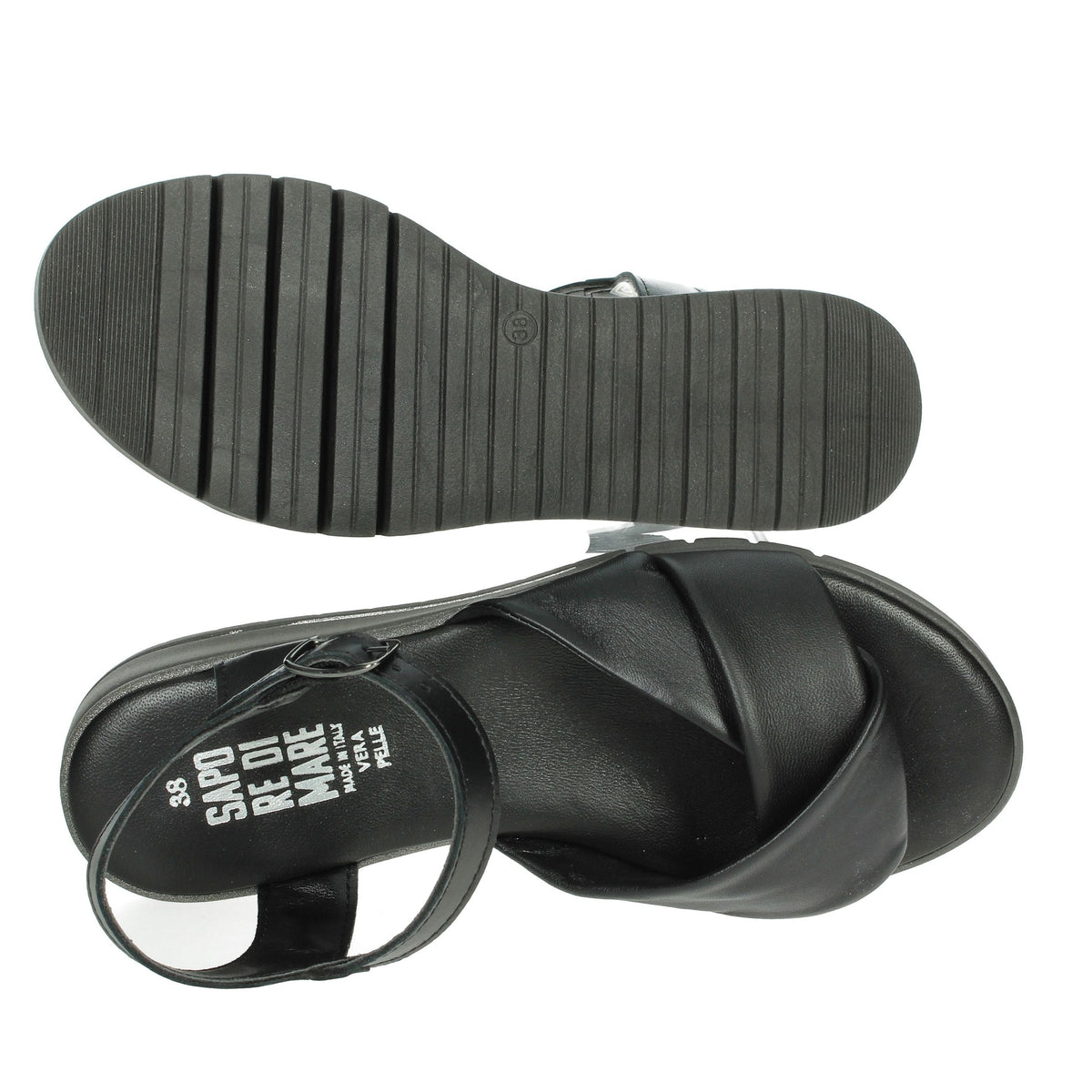 Sapore di Mare Donna Sandalo basso 16481 Nero