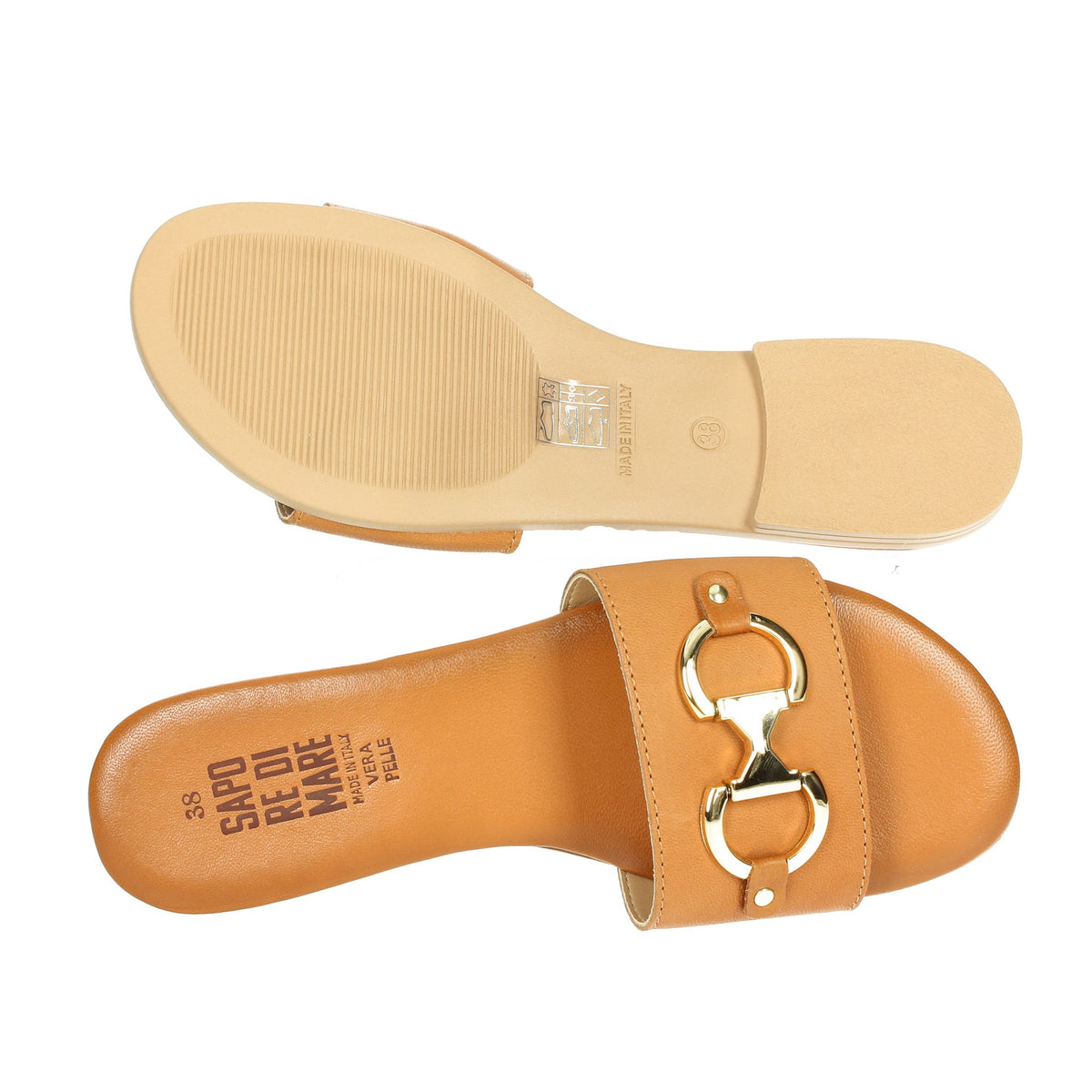 Sapore di Mare Donna Ciabatta bassa 16243 Cuoio