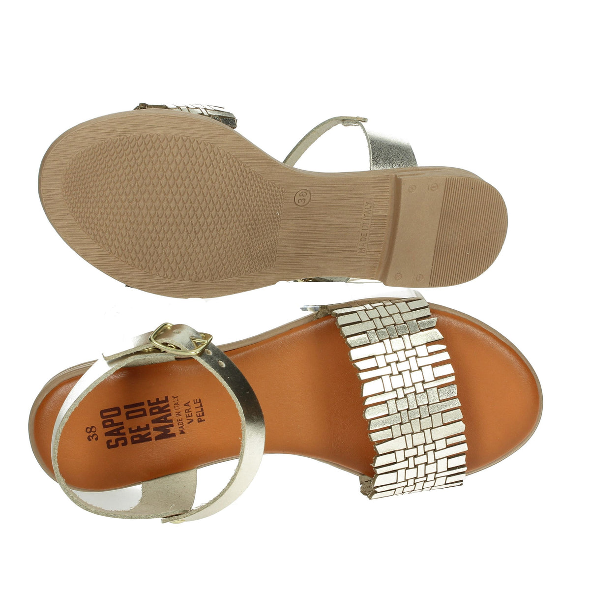 Sapore di Mare Donna Sandalo basso 16528 Platino