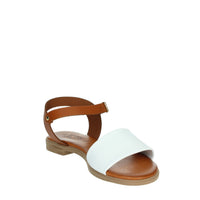 Sapore di Mare Donna Sandalo basso 16250 Bianco/Cuoio