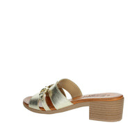 Sapore di Mare Donna Ciabatta con tacco 16379 Platino