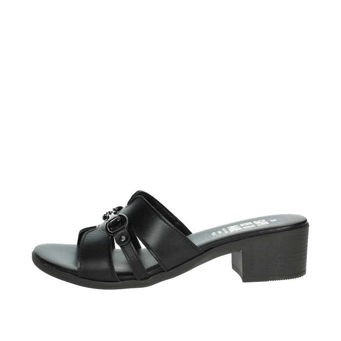 Sapore di Mare Donna Ciabatta con tacco 16379 Nero