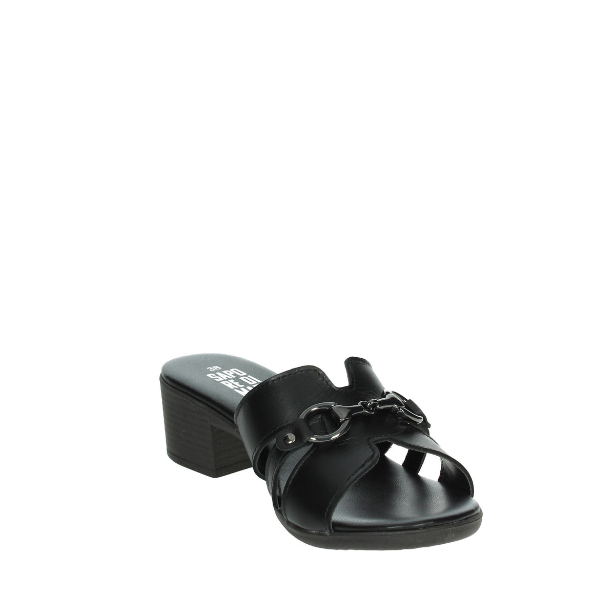 Sapore di Mare Donna Ciabatta con tacco 16379 Nero