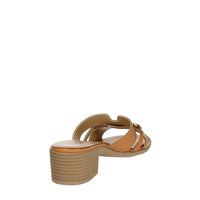 Sapore di Mare Donna Ciabatta con tacco 16379 Cuoio