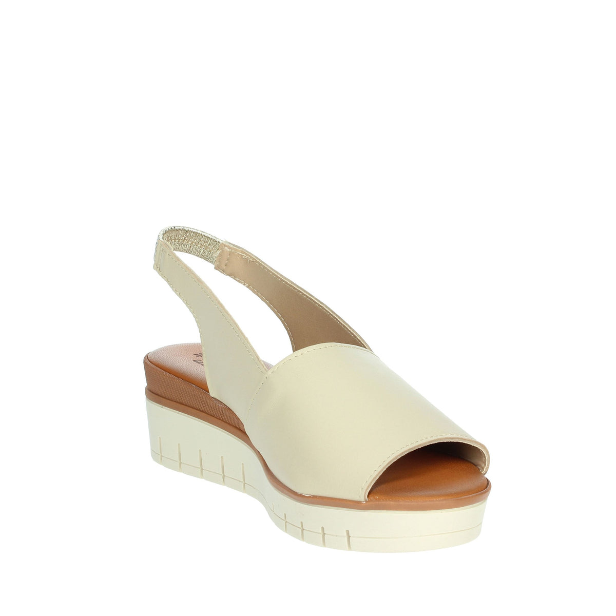 Sapore di Mare Donna Sandalo con zeppa 16490 Beige