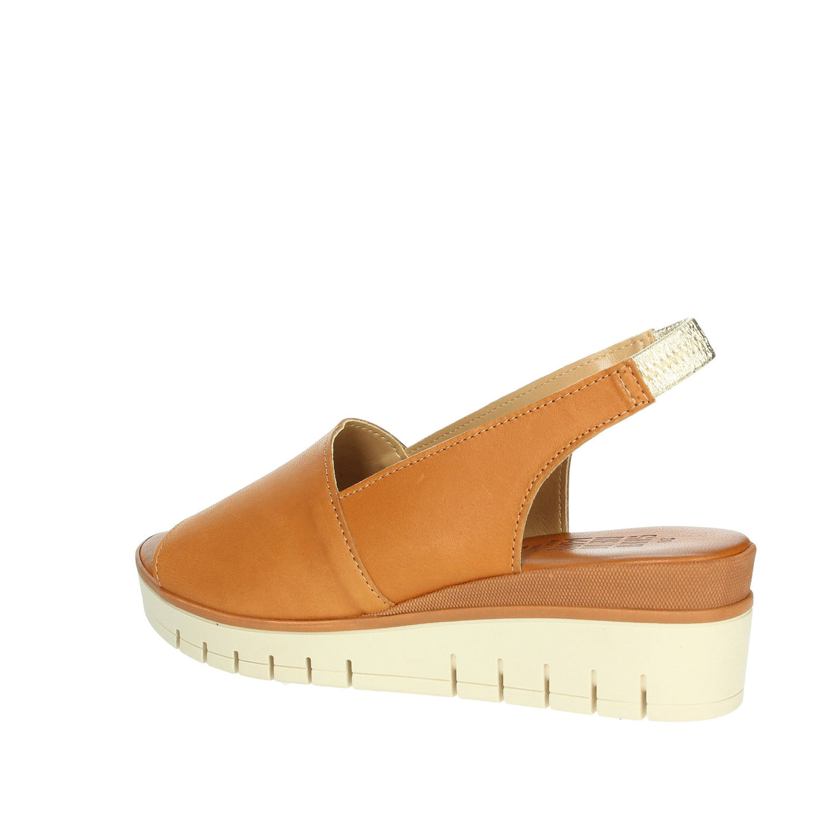 Sapore di Mare Donna Sandalo con zeppa 16490 Cuoio