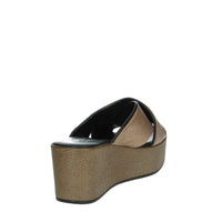Sapore di Mare Donna Ciabatta con zeppa 16427 Marrone