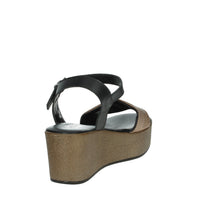 Sapore di Mare Donna Sandalo con zeppa 16428 Marrone