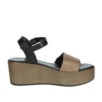 Sapore di Mare Donna Sandalo con zeppa 16428 Marrone