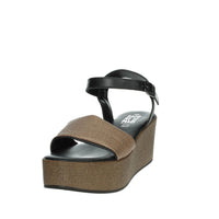 Sapore di Mare Donna Sandalo con zeppa 16428 Marrone