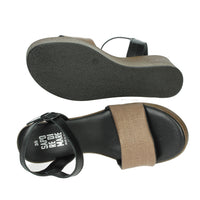 Sapore di Mare Donna Sandalo con zeppa 16428 Marrone