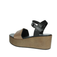 Sapore di Mare Donna Sandalo con zeppa 16428 Marrone