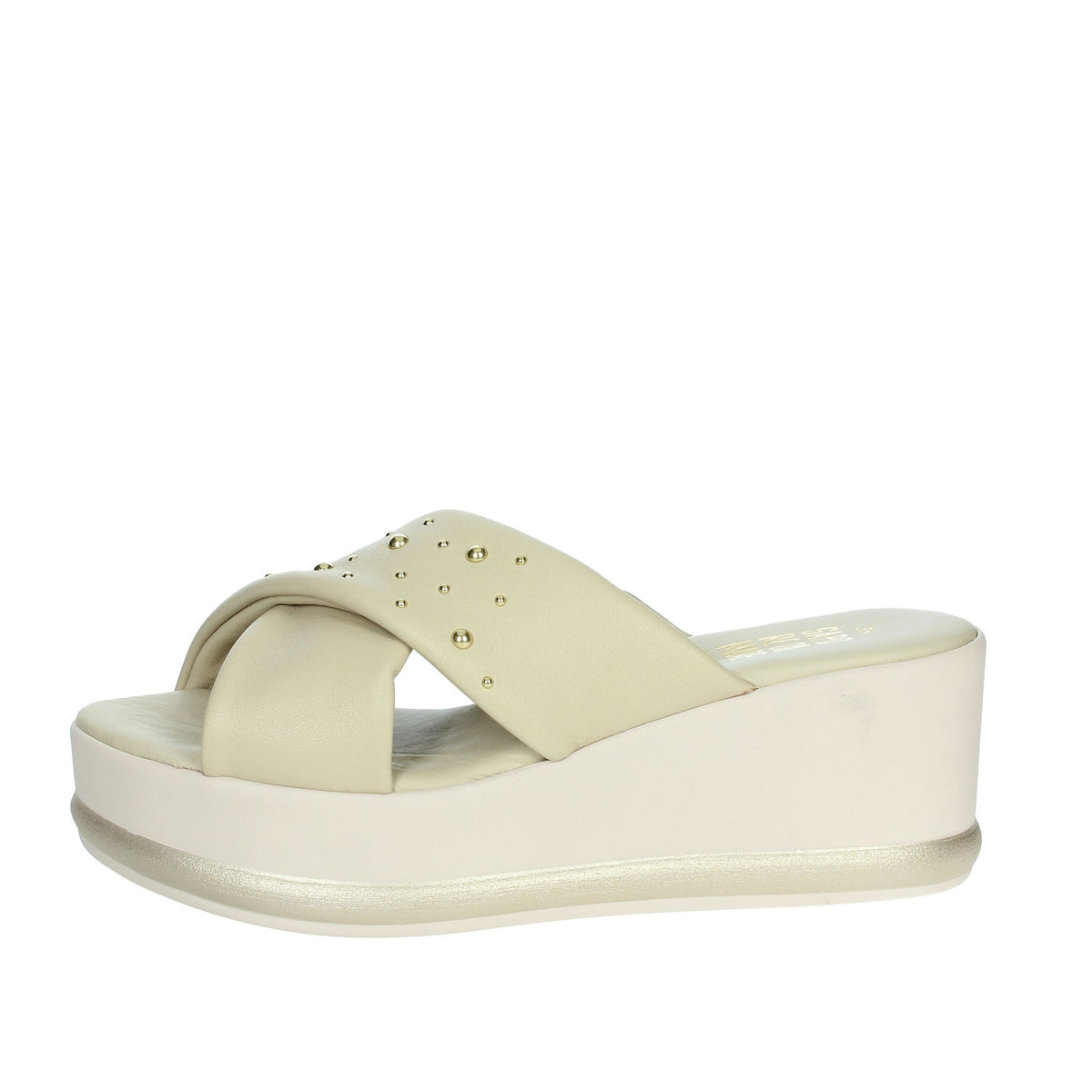 Sapore di Mare Donna Ciabatta con zeppa 16459 Beige