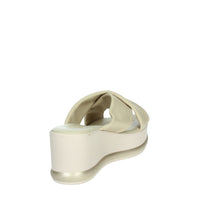 Sapore di Mare Donna Ciabatta con zeppa 16459 Beige