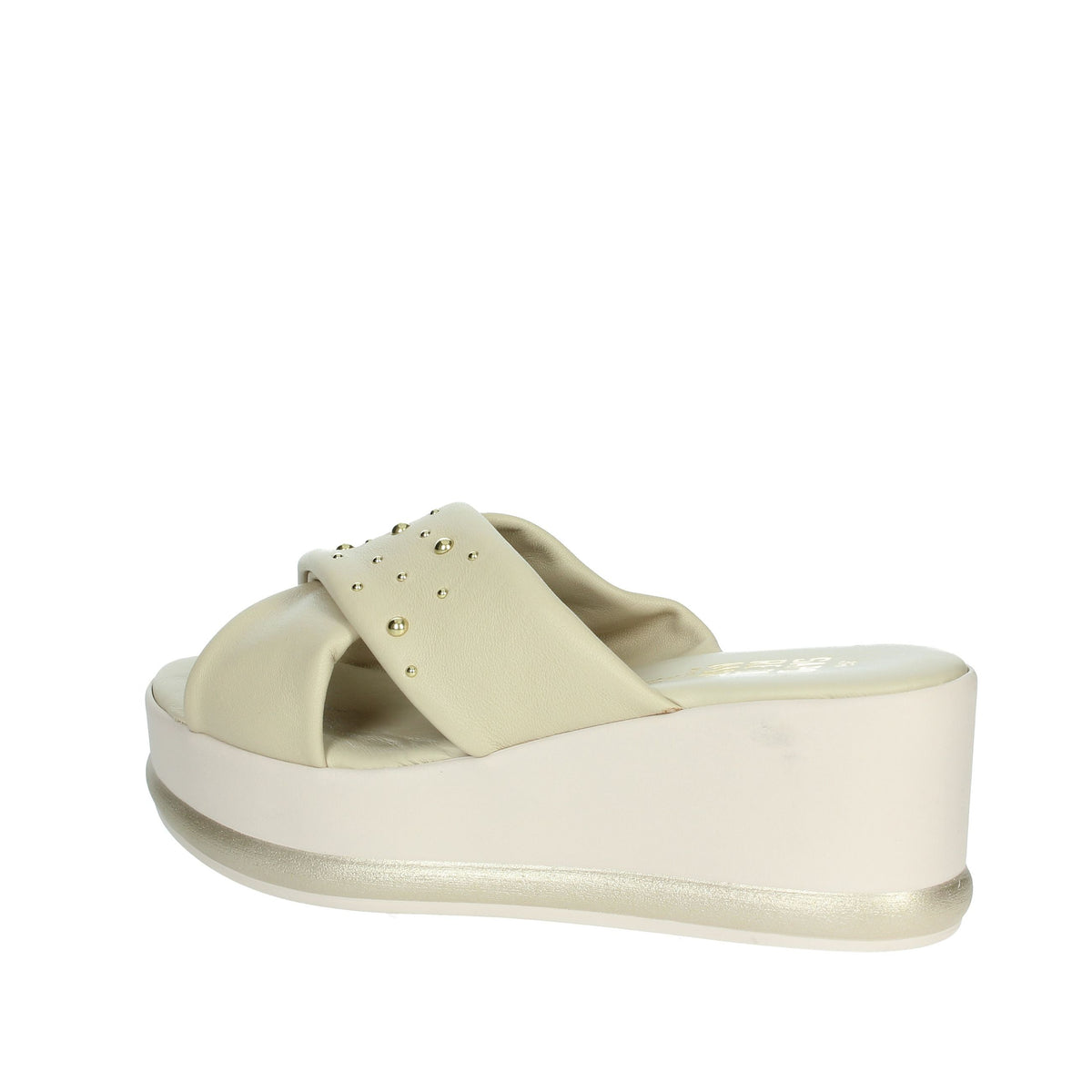 Sapore di Mare Donna Ciabatta con zeppa 16459 Beige