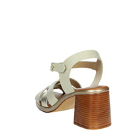 Sapore di Mare Donna Sandalo con tacco 16408 Beige/Oro