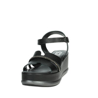 Sapore di Mare Donna Sandalo con zeppa 16467 Nero