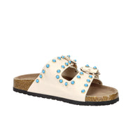 Shop Art Donna Ciabatta bassa SASS250282 Beige