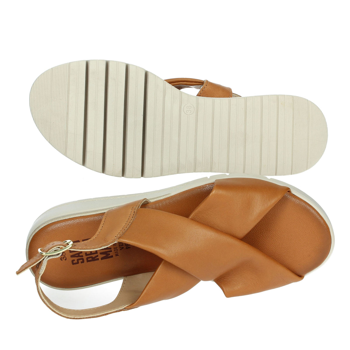 Sapore di Mare Donna Sandalo basso 16353 Cuoio