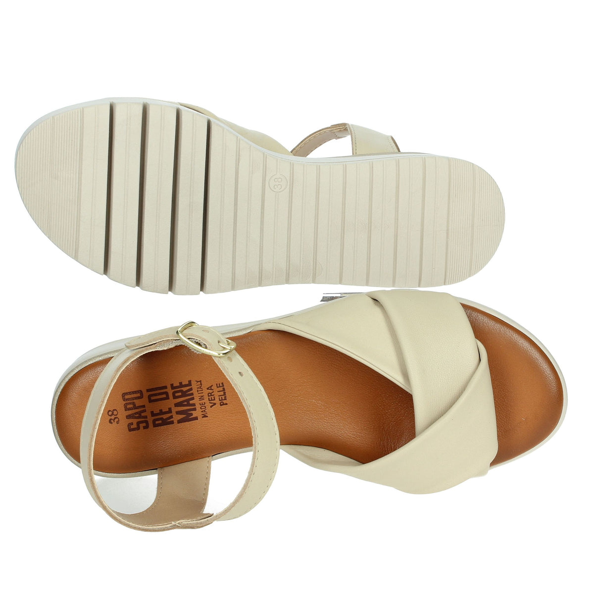 Sapore di Mare Donna Sandalo basso 16481 Beige
