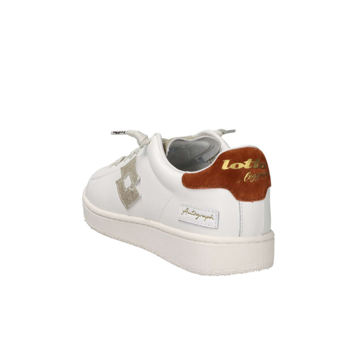 Lotto Leggenda Uomo Sneakers 221106 Bianco/Cuoio