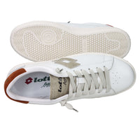 Lotto Leggenda Uomo Sneakers 221106 Bianco/Cuoio