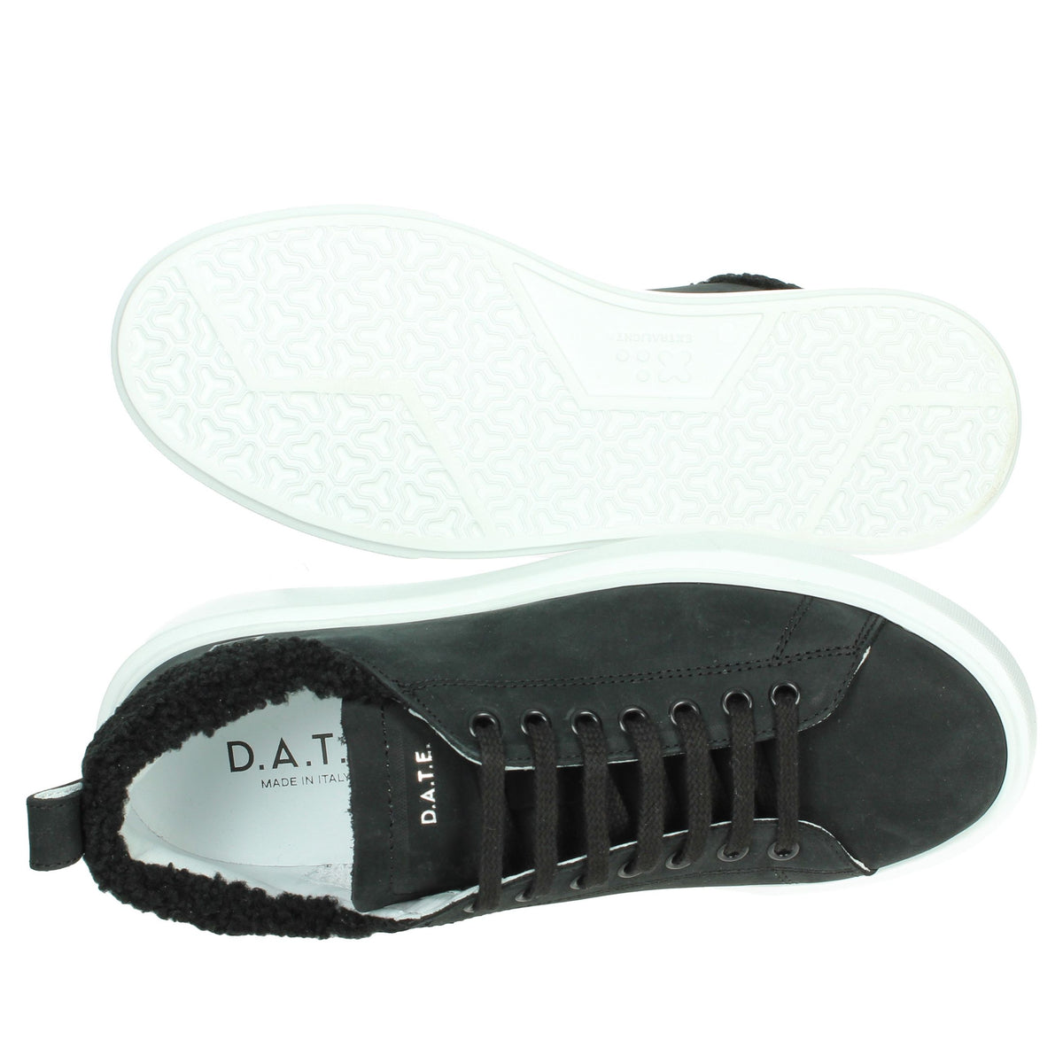 D.A.T.E. Donna Sneakers W391-SF-TN-BK Nero