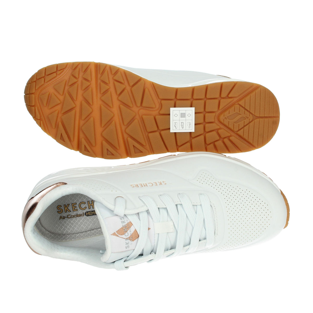 Skechers Donna Sneakers 177094 Bianco
